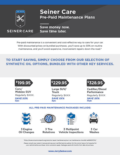 prepaid maintenance