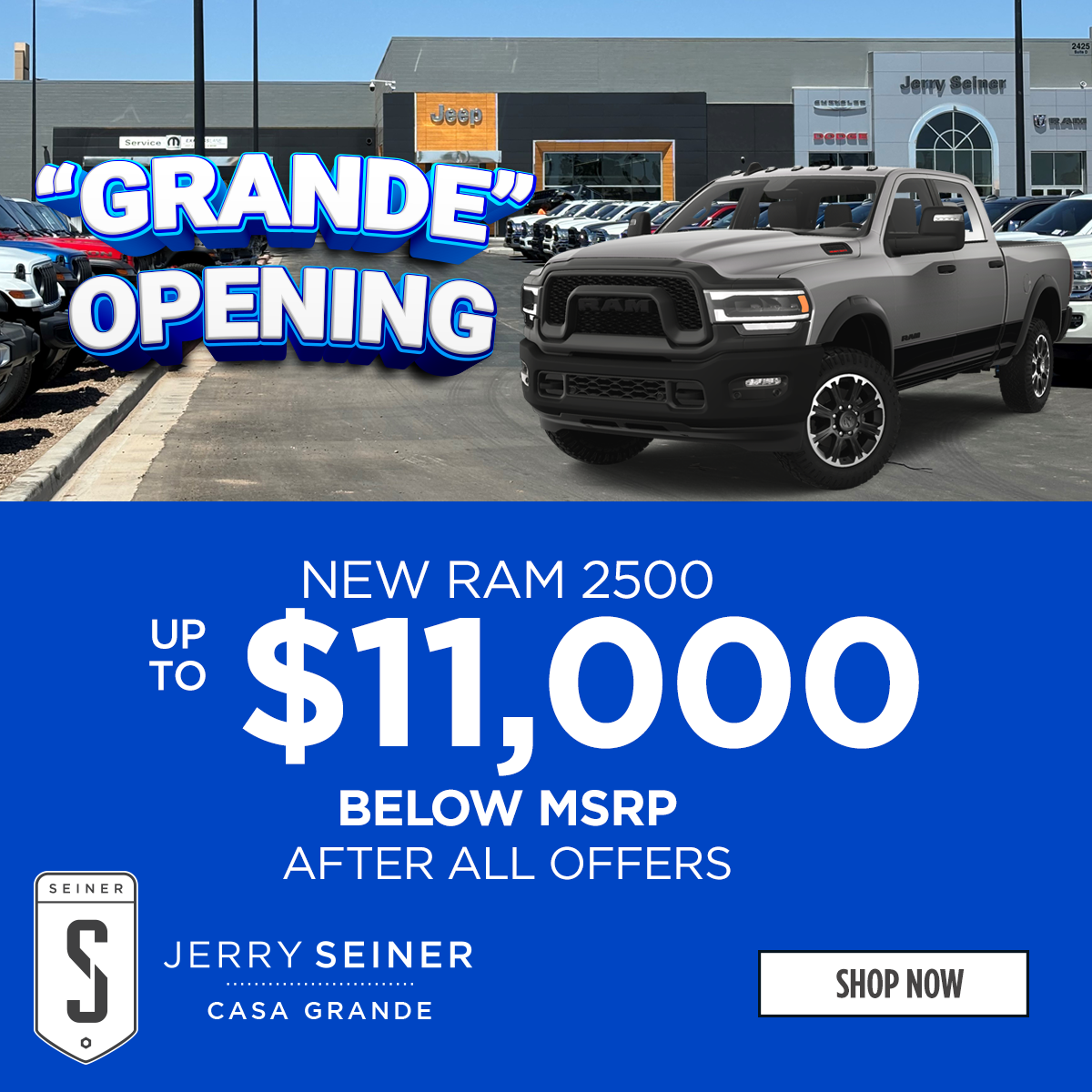 Current New CDJR Specials Offers | Jerry Seiner Chrysler Dodge Jeep Ram